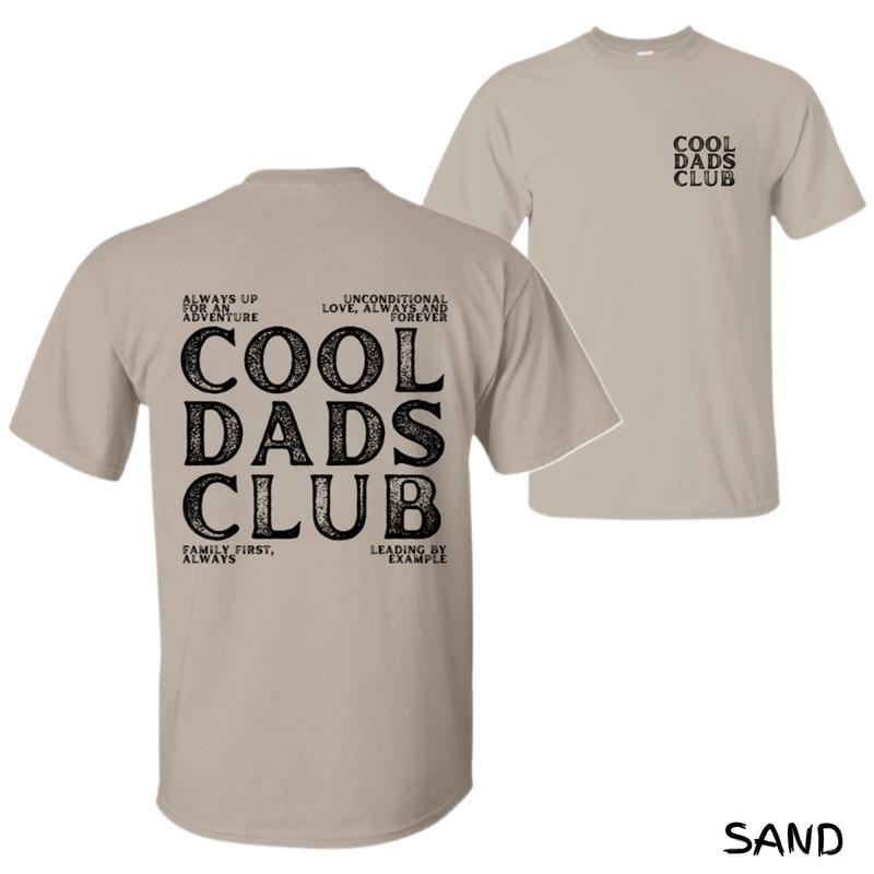 Cool Dads Club T-Shirt – Vintage Proud Dad Graphic Tee, Premium Heavy Cotton Unisex Tee, Comfortable Menswear, Perfect Gift For Dads
