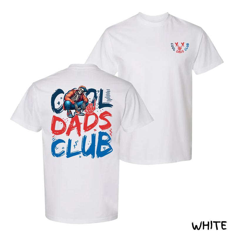 Cool Dads Club T-Shirt – Fun Urban Streetwear Graphic Tee, Soft Cotton Fit Menswear Style For Proud Girl Dads, Perfect Gift For For Dads