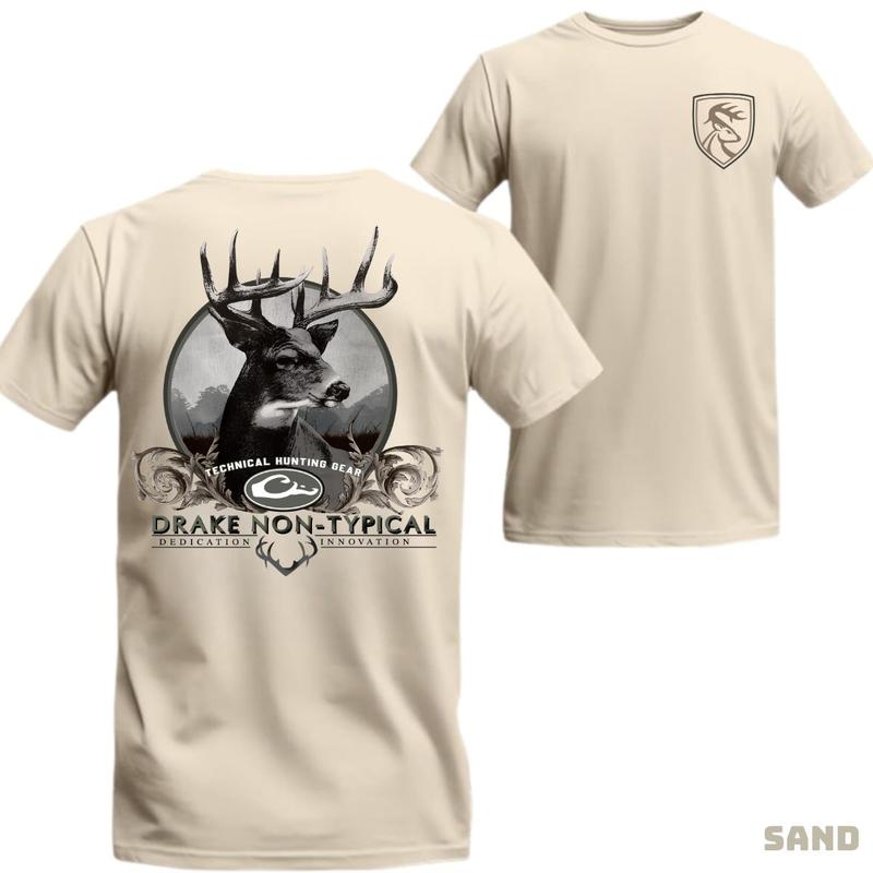 Drake Waterfowl Non-Typical Deer T-shirt , Waterfowl Hunters shirt, Motocross Streetwear, Graphic Shirt for Men, Father’s Day Gift