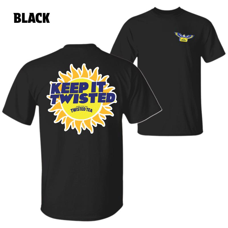 Twisted Tea T-Shirt – “Keep It Twisted” Yellow Sun Logo Graphic, Fun Summer Party Tee For Drink Lovers, Chill Vibes Unisex Shirt, Beach Style Menswear Top