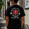Emotional Support Husband Do Not Pet Shirt, Funny Husband Humor T-Shirt/Sweatshirt/Hoodie, Sarcastic Medical Alert Graphic Tee, Funny Marriage Joke Outfit, Pet Lover Couple Gift for Women and Men - HUNTWEAR SHOP