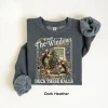 From The Windows To The Walls I'm About To Deck These Halls Raccoon Sweatshirt , Funny Christmas Sweatshirt , Retro Christmas Sweater , Raccoon Christmas Crewneck , Holiday Party Sweatshirt , Cozy Xmas Gift